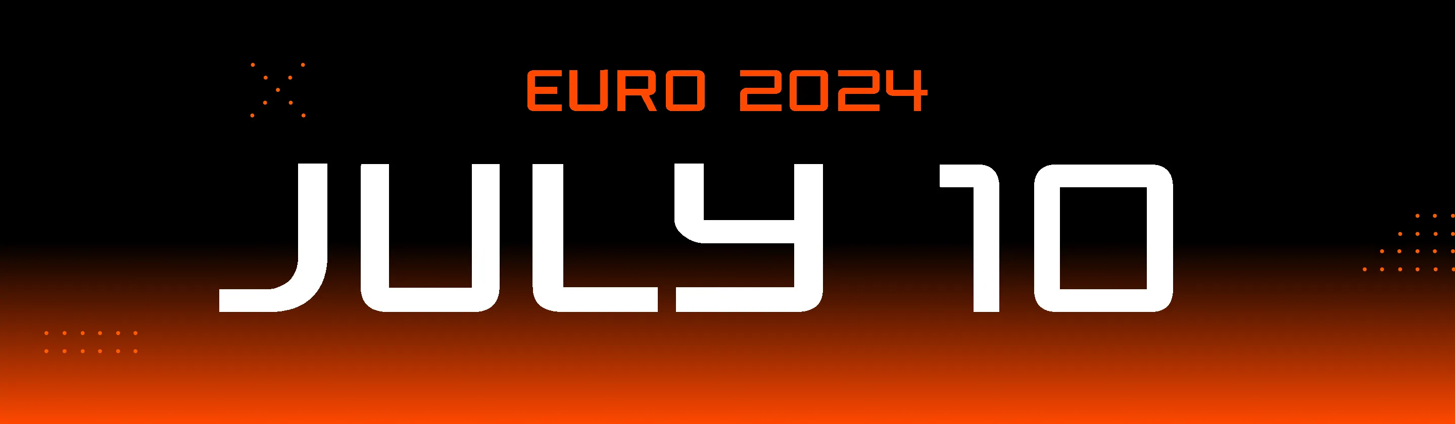 EURO 2024. Knockout Stage. July 10