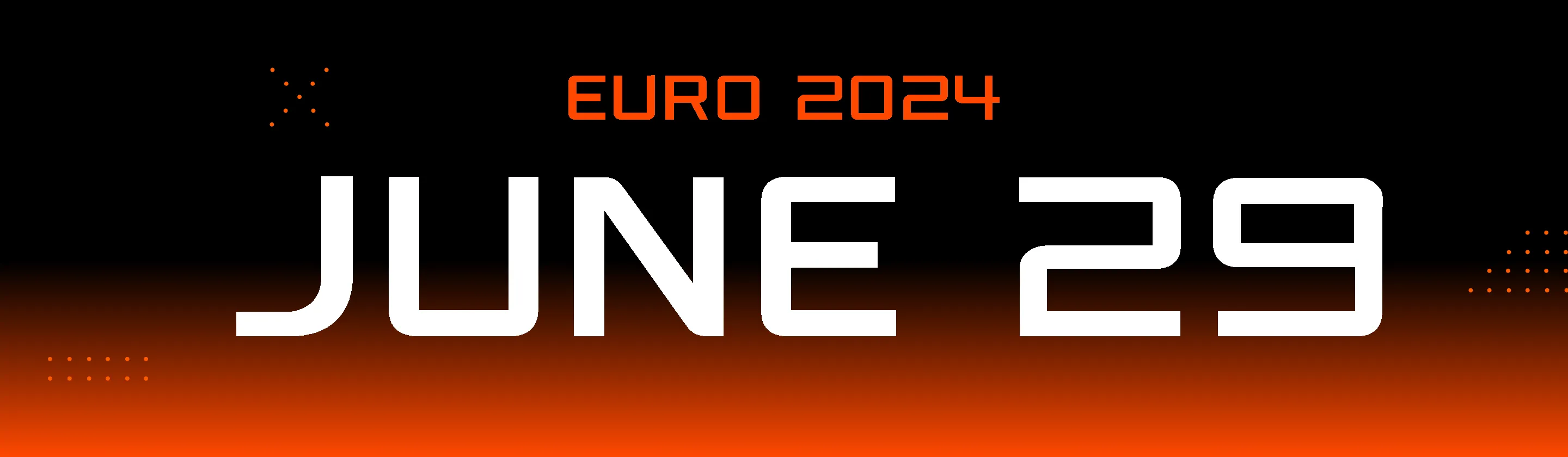 EURO 2024. Knockout Stage. June 29